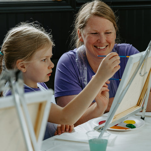 Journey - Mom & Me Canvas Painting